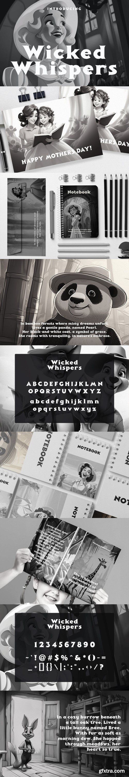 Whicked Whispers - 1930s Typeface