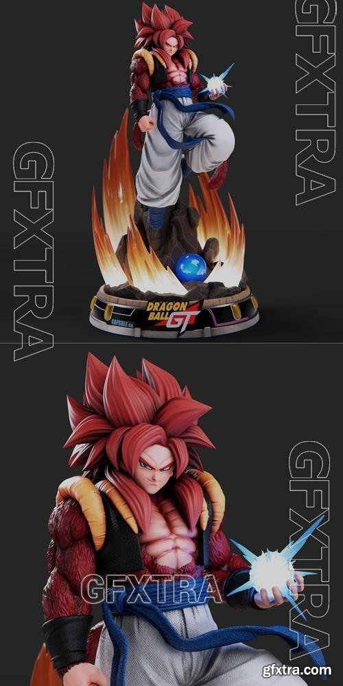 Gogeta SSJ4 Dragon Ball GT - Collectables &ndash; 3D Print Model