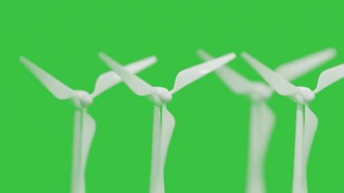 Videohive - Wind Turbine 3d Illustration - 47779348 - 47779348