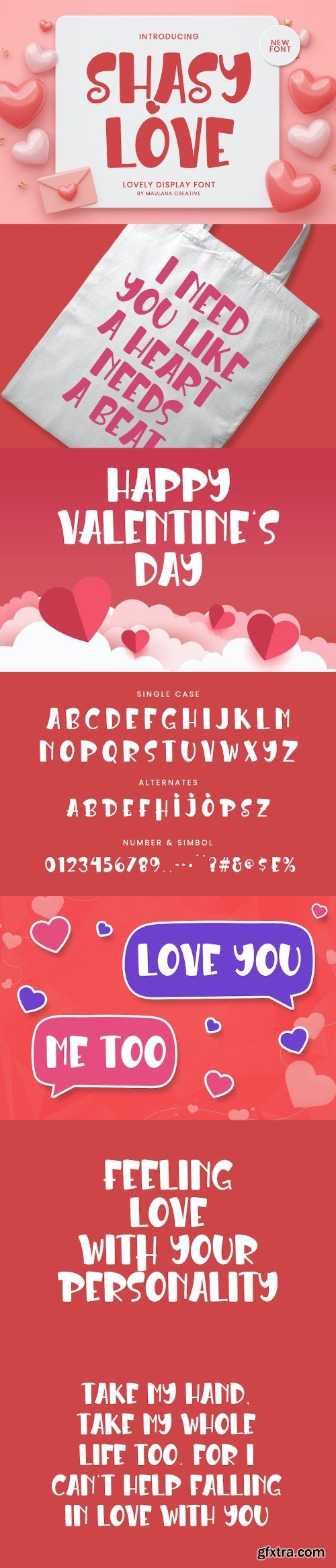 Shasy Love Lovely Display Font