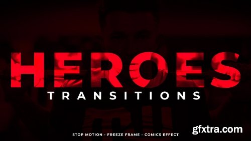 Freeze Frame Transitions (After Effects Presets)