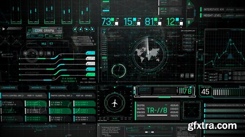 Videohive - Extreme HUD Elements Bundle 1200+ V2 - 44273741