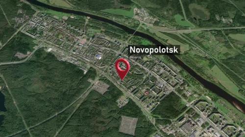 Videohive - Novopolotsk City Map Zoom (Belarus) from Space to Earth - 47781697 - 47781697