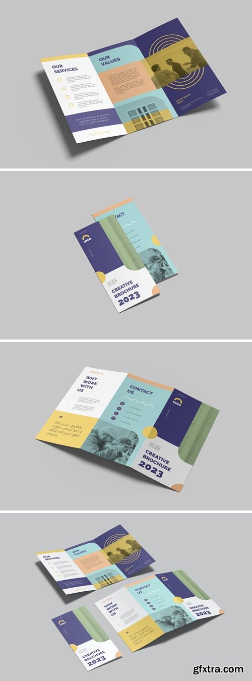 Creative Trifold Brochure 49U4ZQZ