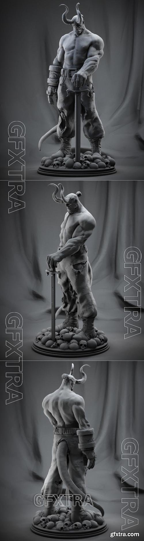 Ca 3d Studios - Hellboy &ndash; 3D Print Model