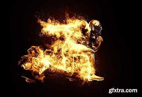 Fire Animation Photoshop Action version 2 WFFBJM