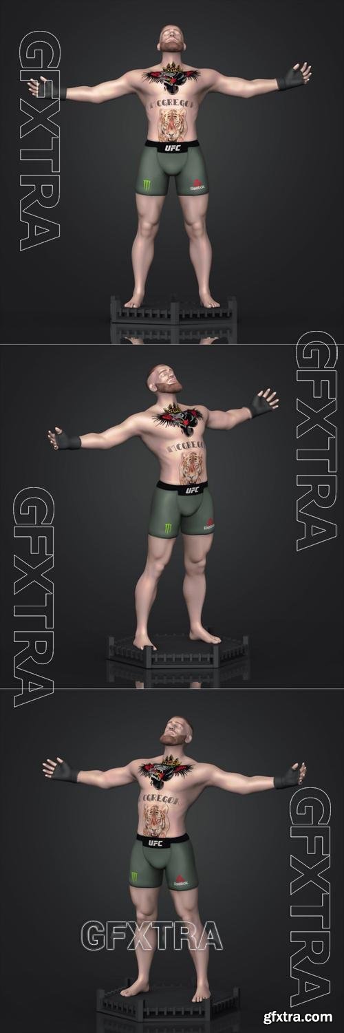 Conor McGregor &ndash; 3D Print Model