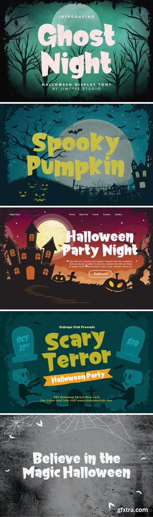 Ghost Night Font