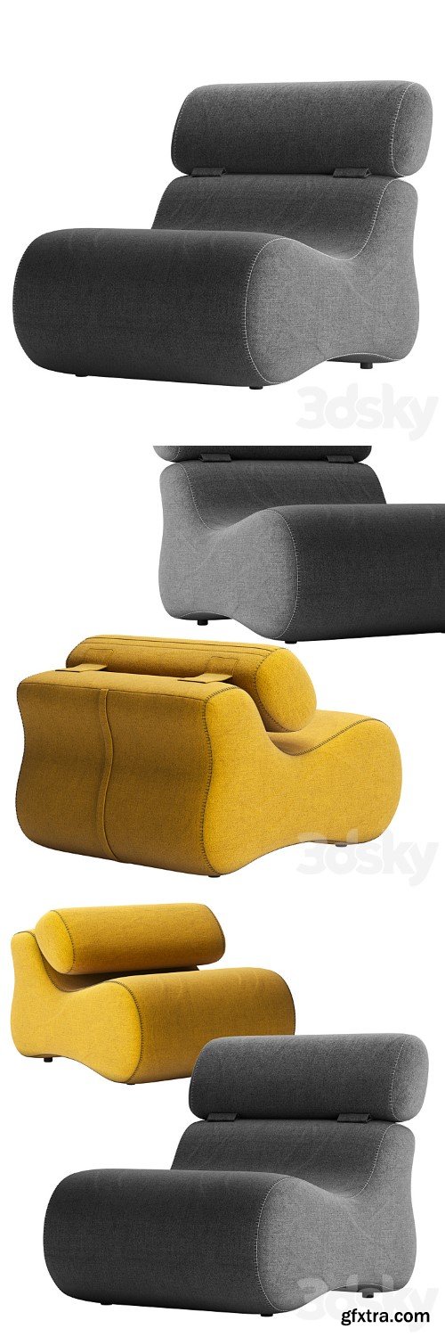 Armchair CLUB by LA FORMA