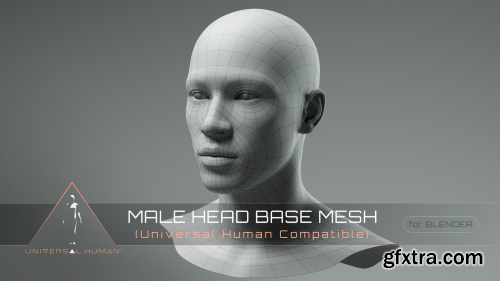 [Blender] Universal Human - Base Head Mesh 2.1