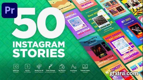 Videohive NFT Digital Art Instagram Stories 47879713