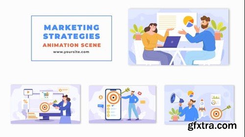 Videohive Flat Character Animation for Effective Marketing Strategies 47869318