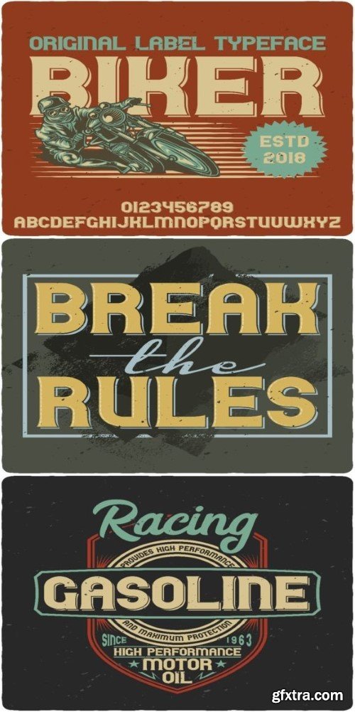 Biker Font