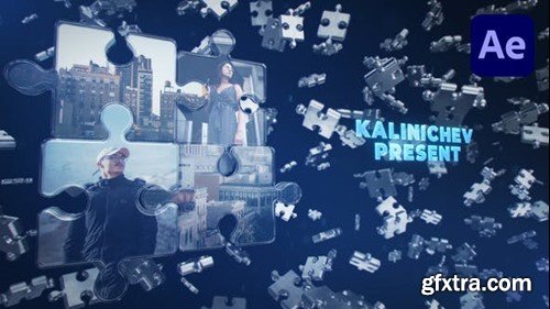 Videohive Epic Puzzle 3D Logo Intro 47771748