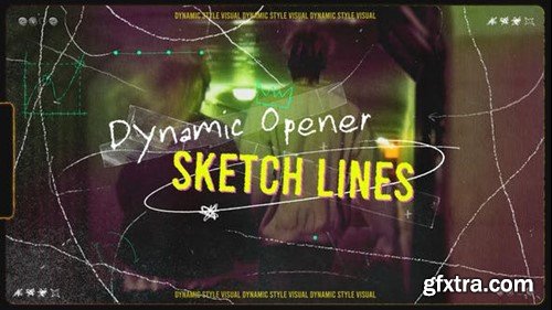 Videohive Sketch Grunge Opener 47781074