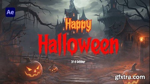 Videohive Happy Halloween Intro 47812667