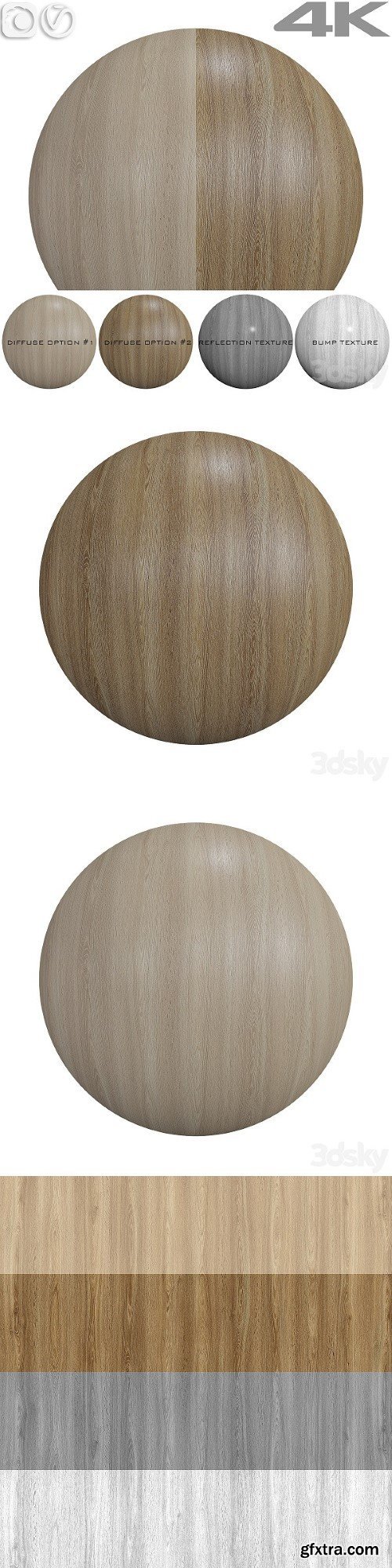 Wood texture - Oak №5