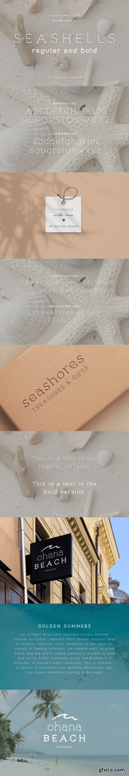 Seashells Font