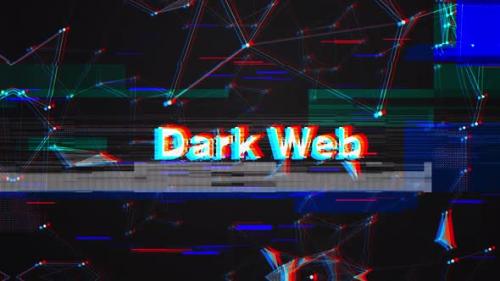 Videohive - Dark Web Plexus Text - 47738617 - 47738617