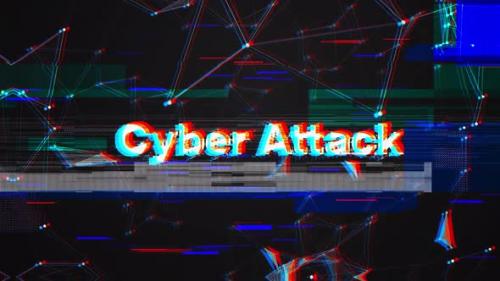 Videohive - Cyber Attack Plexus Text - 47738618 - 47738618