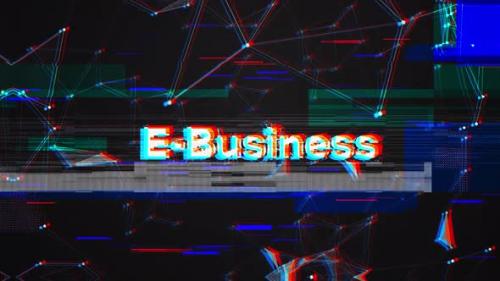 Videohive - E-Business Plexus Text - 47738619 - 47738619