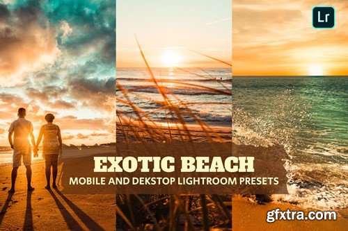 Exotic Beach Lightroom Presets Dekstop and Mobile F8HFJUY