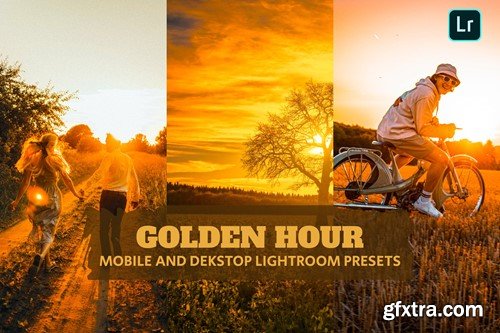 Golden Hour Lightroom Presets Dekstop and Mobile PPFWG2X