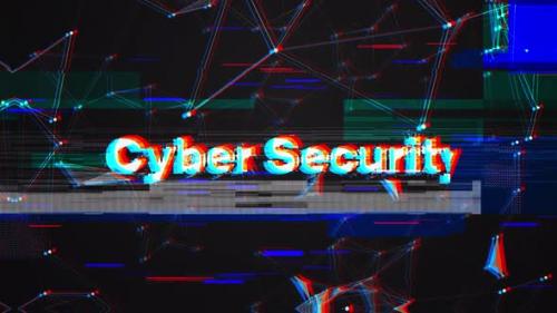 Videohive - Cyber Security Plexus Text - 47738620 - 47738620