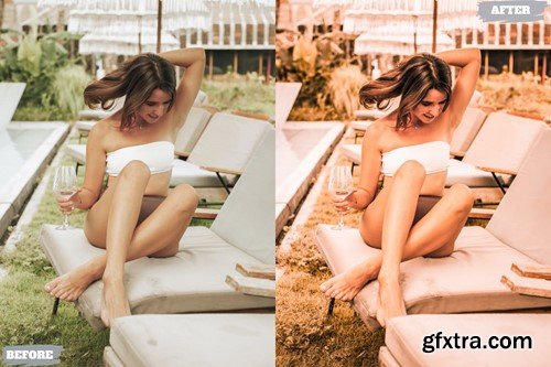 Jingga Sunday Lightroom Presets Dekstop and Mobile VK8N6TN