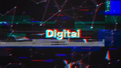 Videohive - Digital Plexus Text - 47738621 - 47738621