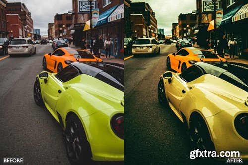 Moody Orange Urban Street Cinematic LR Presets 3HMFNFS