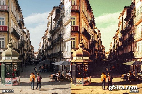 Moody Orange Urban Street Cinematic LR Presets 3HMFNFS