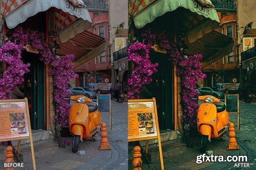 Moody Orange Urban Street Cinematic LR Presets 3HMFNFS