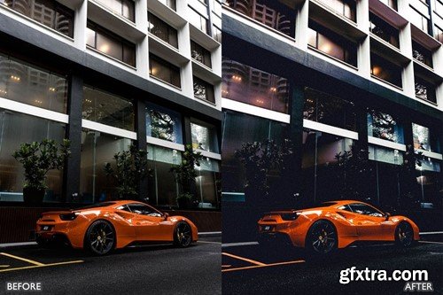 Moody Orange Urban Street Cinematic LR Presets 3HMFNFS