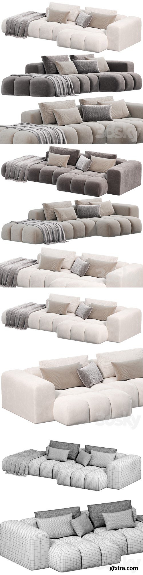 SHAMARA SOFA by nohohome, sofas