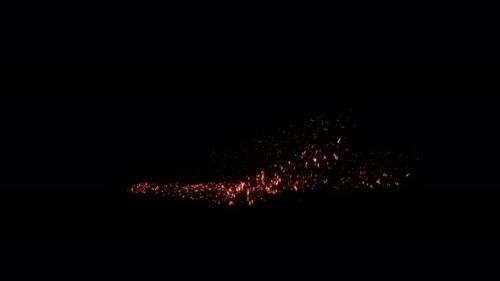 Videohive - Ground Impact Sparks 1 4K - 47754961 - 47754961