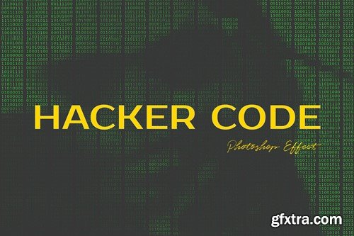 Hacker Code Photoshop Effect N7UQ7XQ