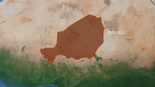 Videohive - Geolocation of the City of Zinder on the Map - 47764207 - 47764207