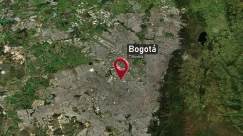Videohive - Bogotá City Map Zoom (Colombia) from Space to Earth - 47784259 - 47784259