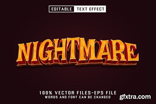 Halloween Editable Text Effect 6HXY52X