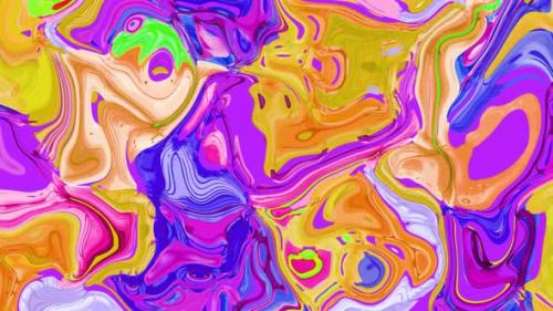 Videohive - Abstract amazing liquid Animation, Multicolor Liquid Pattern background. Vd2599 - 47760364 - 47760364