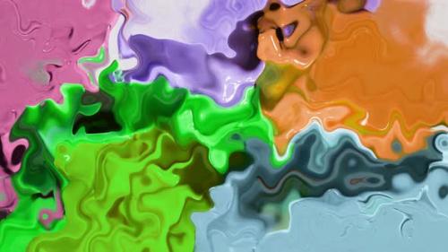 Videohive - Abstract wavy background, movement liquid wave abstract background. Vd2612 - 47760373 - 47760373