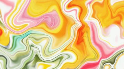 Videohive - Abstract liquid background. Fluid wavy background animation . Vd2528 - 47760375 - 47760375