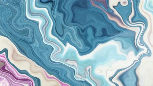 Videohive - Abstract liquid background. Fluid wavy background animation . Vd2530 - 47760380 - 47760380