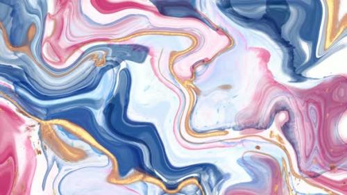 Videohive - Abstract liquid background . colorful wavy motion background.Vd2581 - 47760390 - 47760390