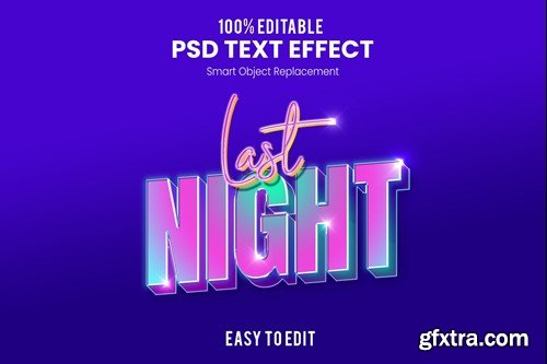 Party 3D Text Effect KTKGD5M