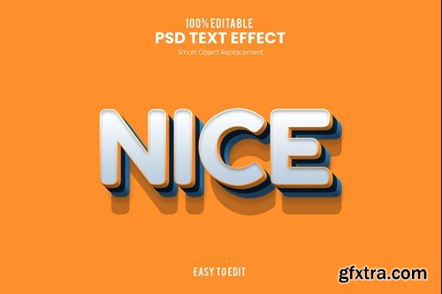 Nice - Smooth Bold and Fun 3D Text Effect FU9SRUS