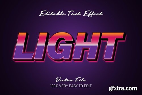 light gradient modern style text effect V5R6KTC