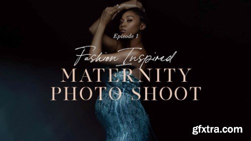 Lola Melani Collective - Fashion Inspired Studio Maternity Photoshoot