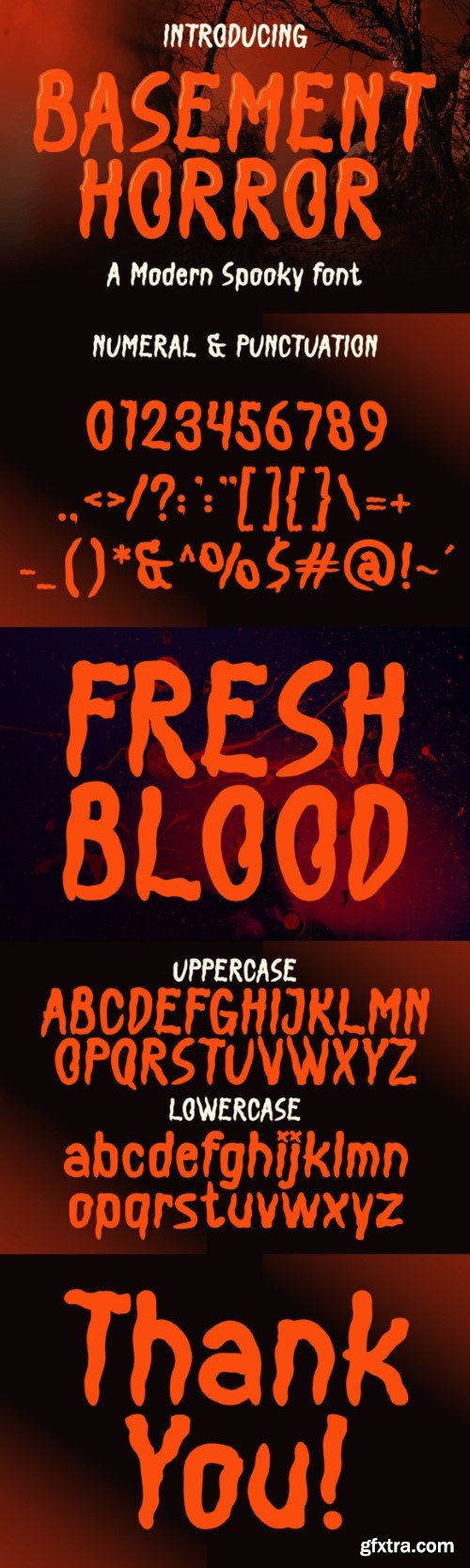 Basement Horror Font